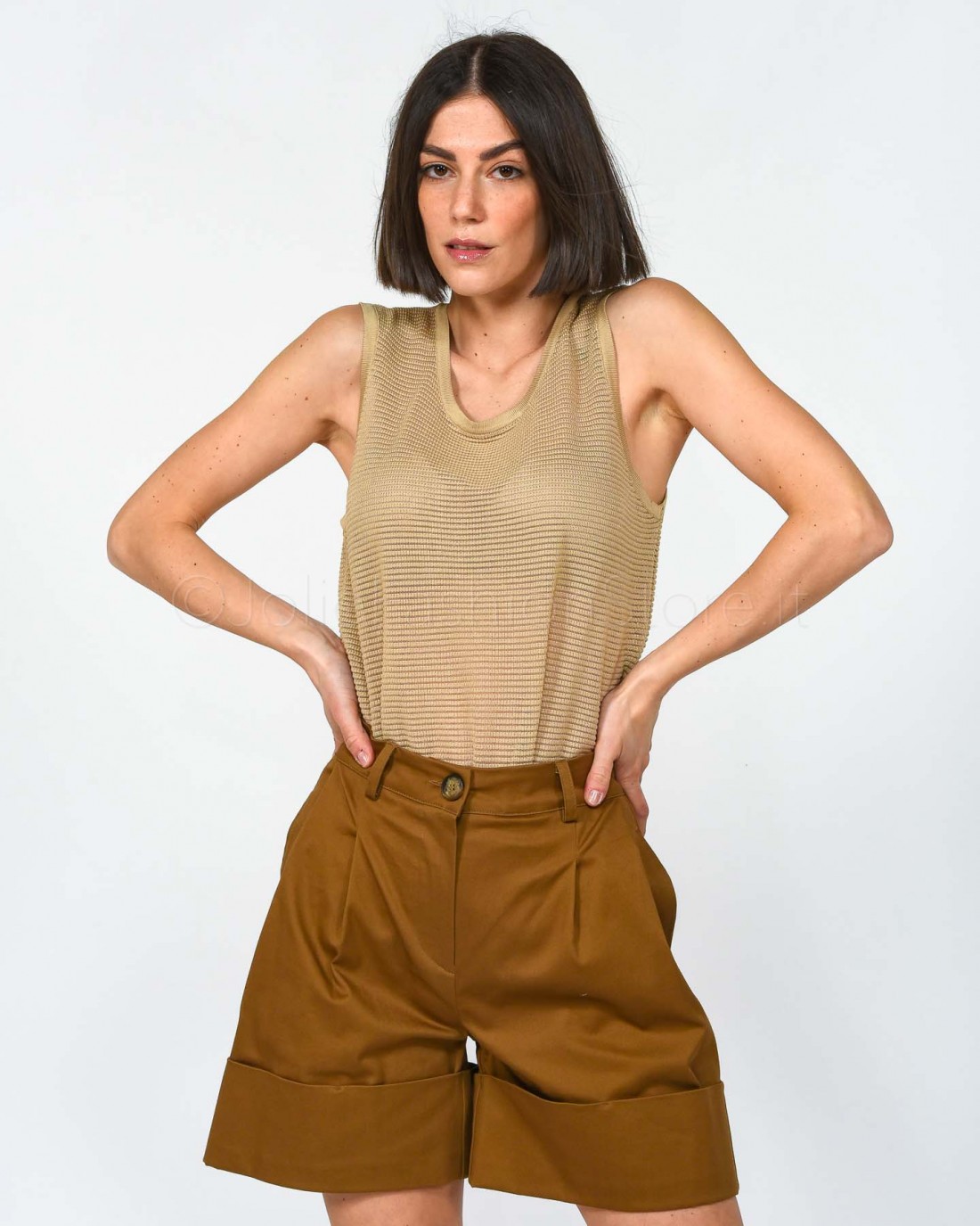 Canotta in maglia sales