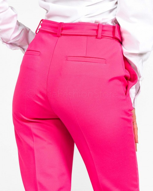 Pinko Pantalone in Punto Stoffa Rosa  1G17D1 5872 N95