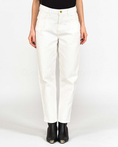 Patrizia Pepe Jeans 5 Tasche Rosa White  2P1379 D008 W335