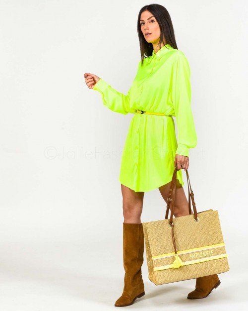 Aniye By Abito / Camicia Lunga Verde Lime