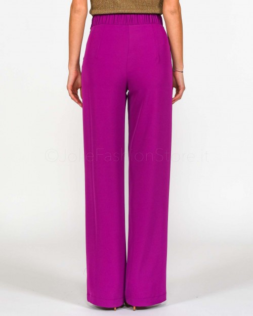 Patrizia Pepe Pantalone Fluido Purple  1P2084 A189 M436