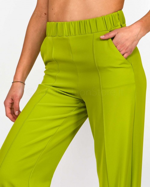 Patrizia Pepe Pantalone Fluido Verde  1P2084 A189 G539