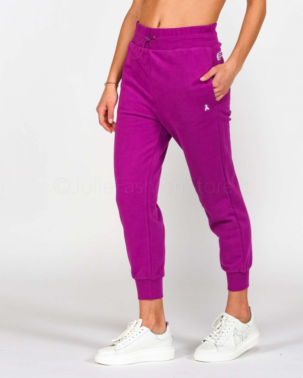 Patrizia Pepe Pantalone in Felpa Jogger Purple  1P2085 J01G M436