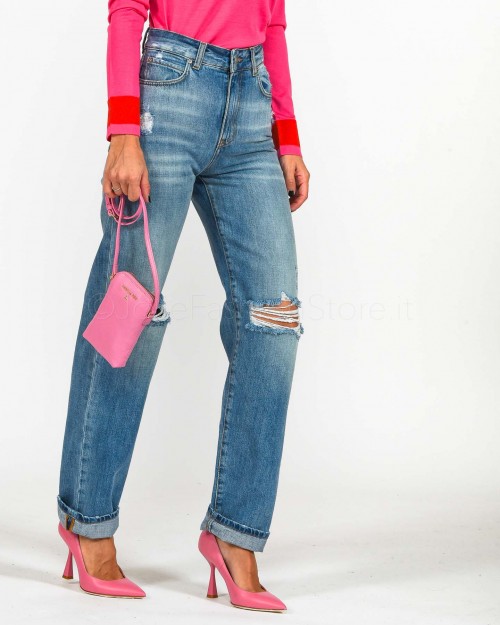 Pinko Jeans con Strappi