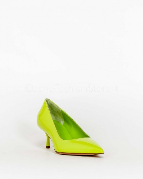 Sergio Levantesi Dècolletè 5cm Verde  CHENNY PAINT GREEN