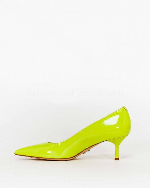 Sergio Levantesi Dècolletè 5cm Verde  CHENNY PAINT GREEN