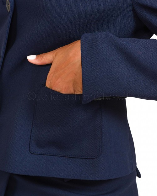 Solo Tre Giacca Navy  M1Z1910 NAVY