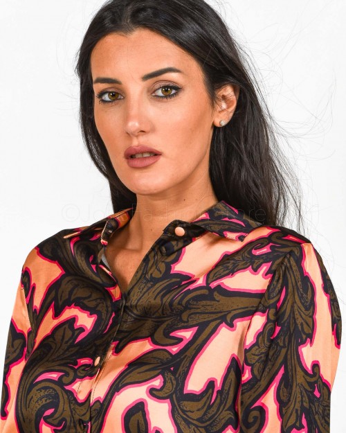 Brand Unique Camicia in Fantasia Rosa  BUW22151 133