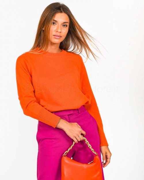 Not Shy Maglia in Cashmere Clementine Sucre