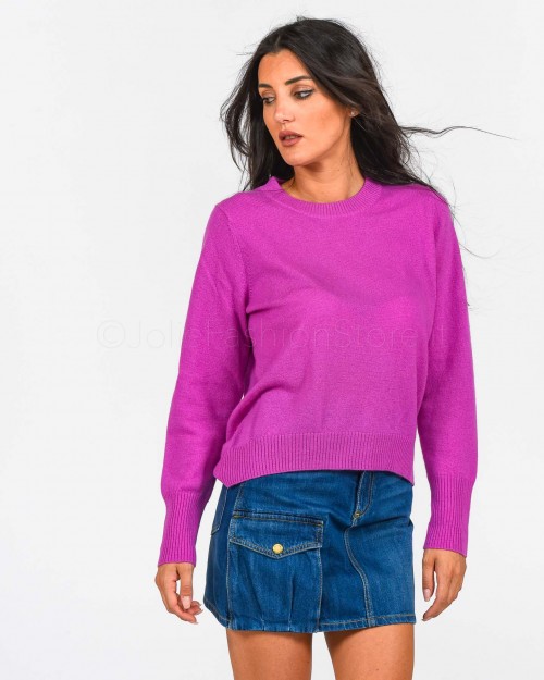 Not Shy Maglia in Cashmere Parme Sensible