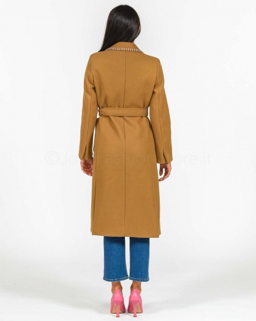 Front Street 8 Cappotto Lungo Cammello  FW142 007