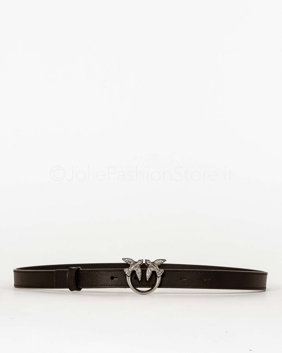 LOVE BERRY SIMPLY H2 BELT VITE NERO-OLD SILVER  1H212P Y5H7 Z99O