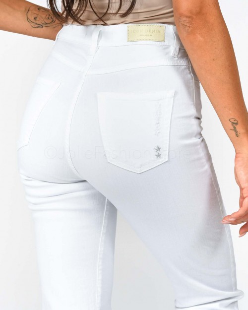 Icon Denim Jeans Skinny Bianco  WINNIE WHITE