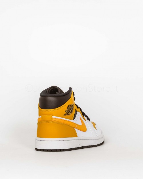 Nike Air Jordan 1 Mid University Gold  554724-170