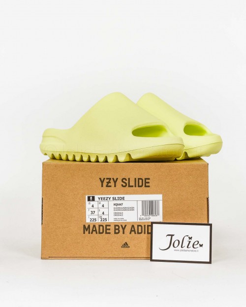 Adidas Yeezy Slide Glow Green  HQ6447