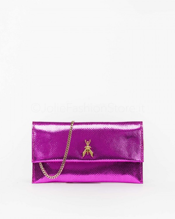 Patrizia Pepe Pochette Fly Clutch Hypnotical Purple  2B5460 L060 M431