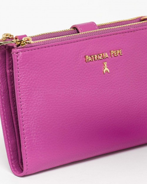 Patrizia Pepe Portafoglio Pochette Orchid Purple  CQ9774 L001 M441