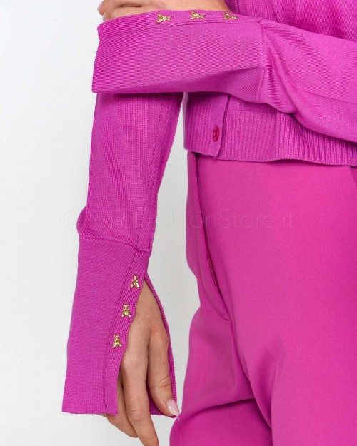 Patrizia Pepe Cardigan Orchid Purple  8K0097 KM36 M441