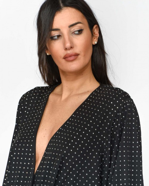 Patrizia Pepe Tuta Black & Crystal  1T0005 J084 K443