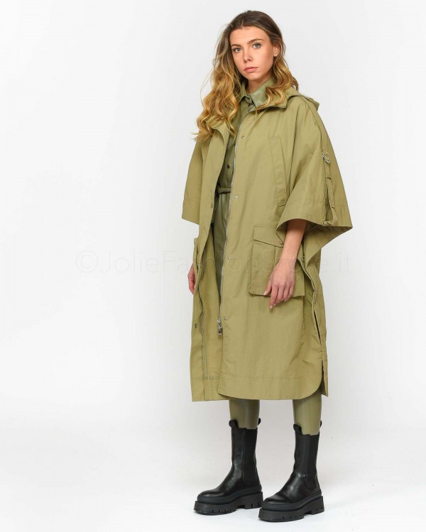 Patrizia Pepe Trench Sage Green  8O0056 A214 G545