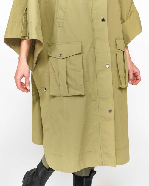Patrizia Pepe Trench Sage Green  8O0056 A214 G545