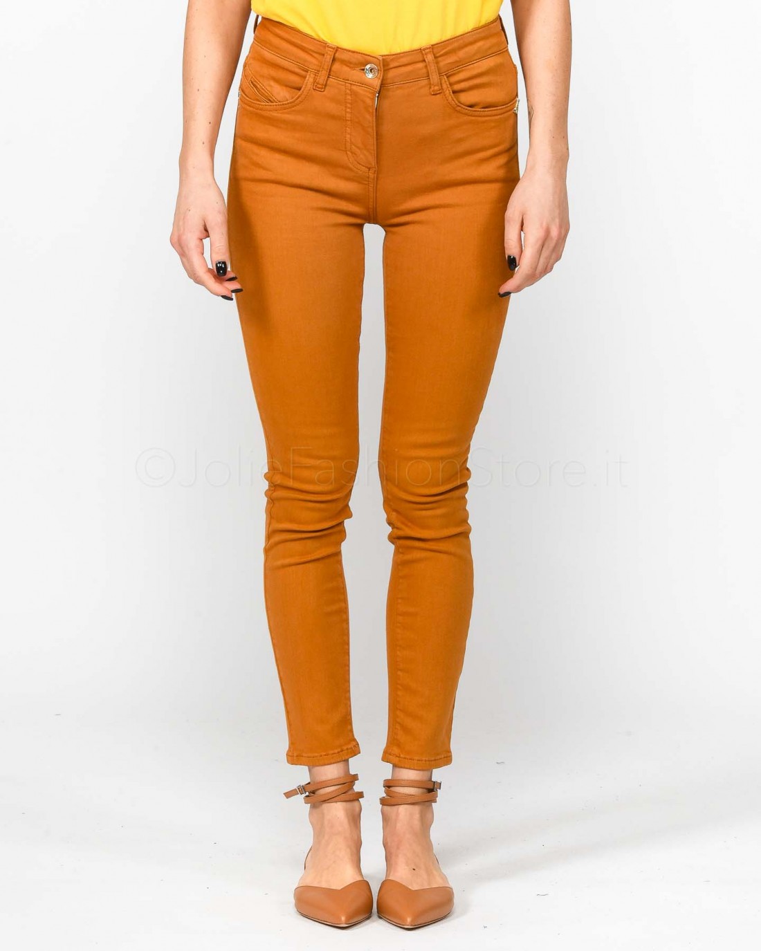 Patrizia Pepe Jeggings Spicy Brown  CP0509 DS04 B755