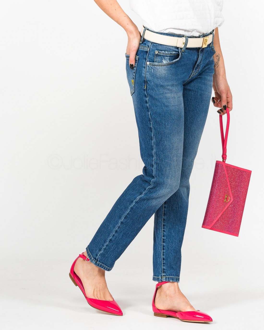 Pinko SHAKIRA SLIM DENIM COMFORT EAS LAVAGGIO MEDIO CHIARO  100322 A0G9 PJO