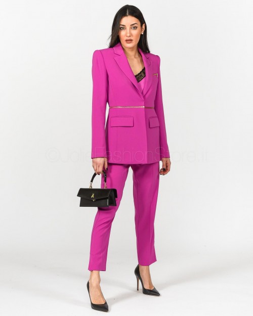 Patrizia Pepe Giacca Lunga Orchid Purple  8S0406 A6F5 M441
