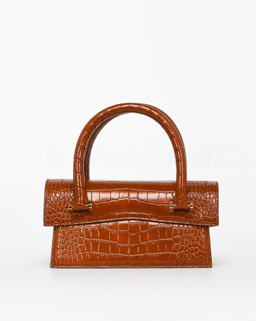 Patrizia Pepe Borsa Fly Bamby Brown Croco  2B0111 L030 B665