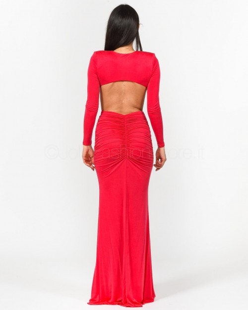 Elisabetta Franchi Abito Red Carpet Fucsia  AB35332E2 560