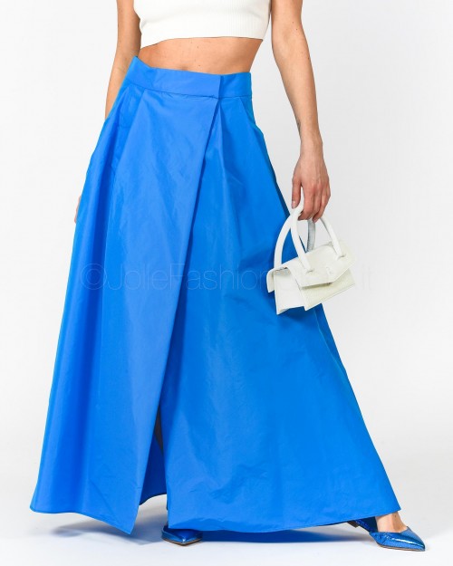 Pinko Maxi Gonna in Taffeta' Bluette