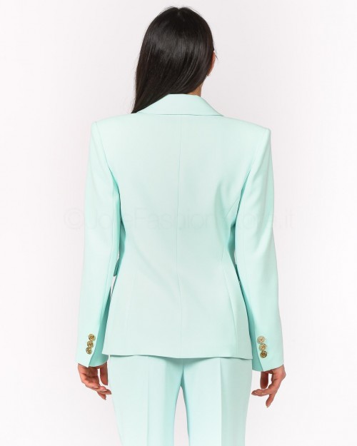 Pinko Blazer Monopetto Vetro Azzurro  100180 7624 E18
