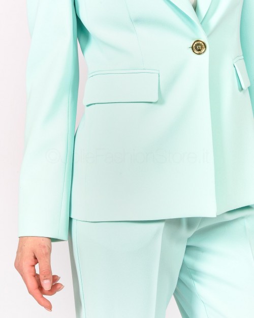 Pinko Blazer Monopetto Vetro Azzurro  100180 7624 E18