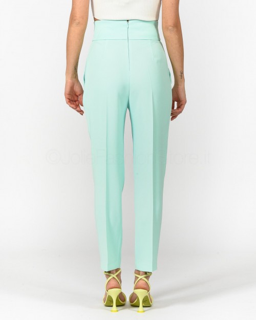 Pinko Pantalone a Vita Alta Vetro Azzurro  100052 7624 E18