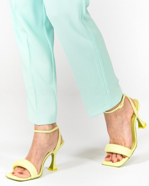 Pinko Pantalone a Vita Alta Vetro Azzurro  100052 7624 E18