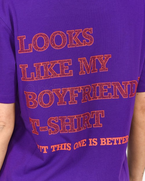 Patrizia Pepe T-Shirt Over Sexy Violet  2M4316 J128 M448