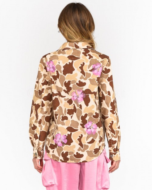 Front Street 8 Camicia Giacca Desert Camouflage Painted  FS72 003