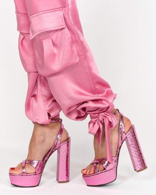 Patrizia Pepe Sandali Plateaux Rose