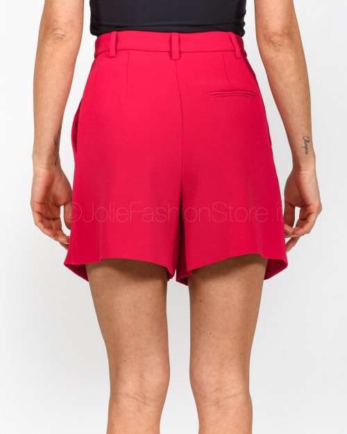Pinko Shorts in Crepe Stretch Fucsia  100199 7624 P87