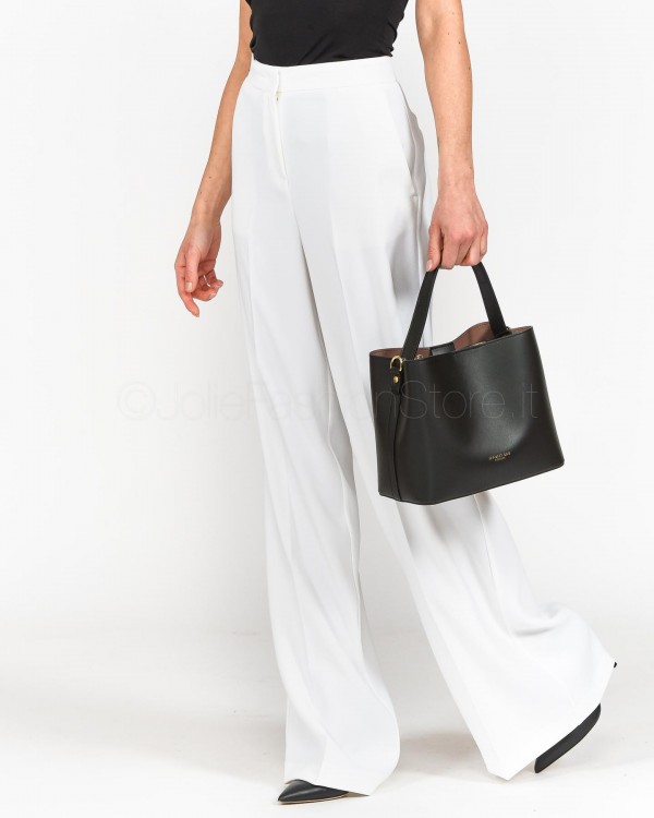 Pinko Pantalone Wide Leg Bianco  100331 7624 Z15