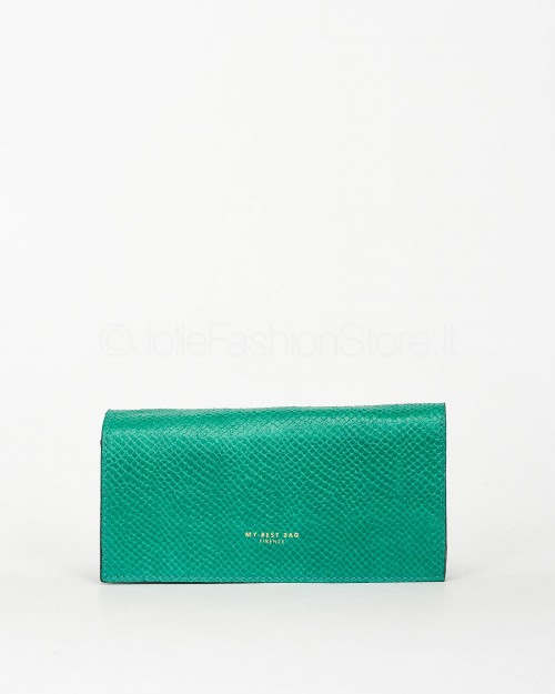 My Best Bags Pochette Pitoncino Verde