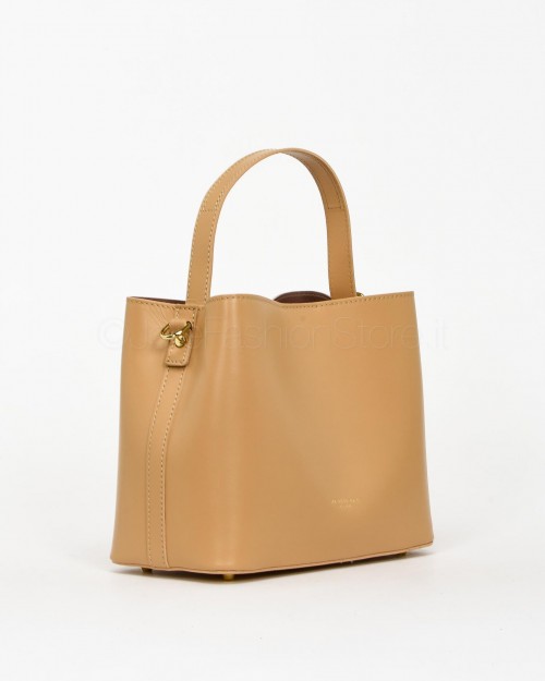 My Best Bags Borsa a Mano Beige  MYB 3049 TAN VANITY