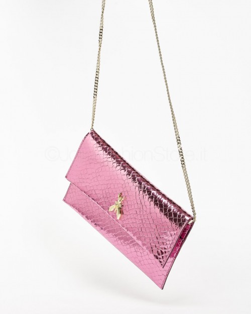 Patrizia Pepe Pochette Fly Clutch Rose  2B5460 L069 R787