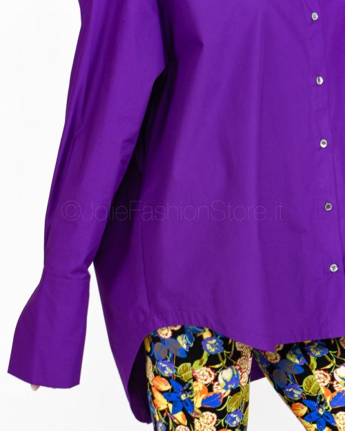 Patrizia Pepe Camicia Over Sexy Violet  2C1458 A278 M448