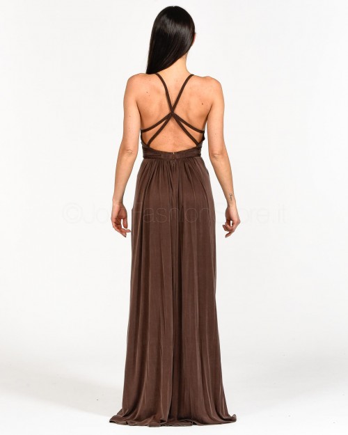 Elisabetta Franchi Abito Red Carpet Fondente  AB43032E2 D88