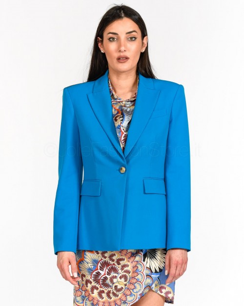 Pinko Pinko Giacca Stretch Bluette  100180 A0HO F71
