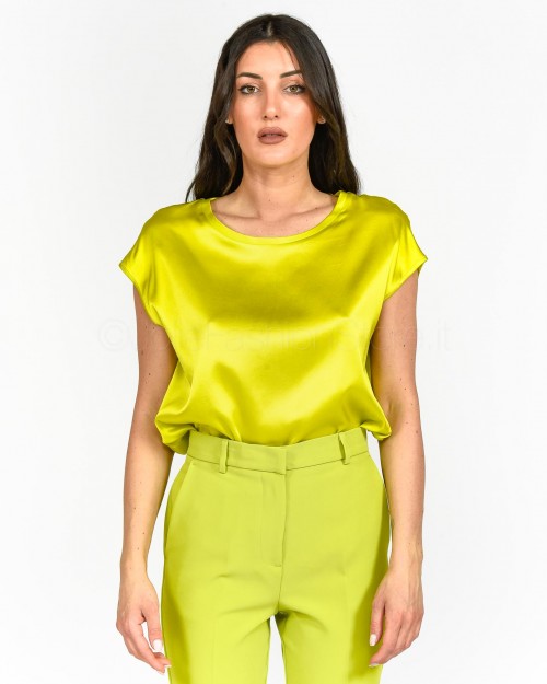 Solo Tre Camicia in Seta Cedro  M1E0108 EU 21S