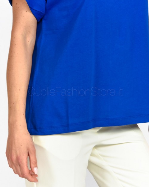 Solo Tre T-Shirt Blu Royal  M1E0171 EU 85S