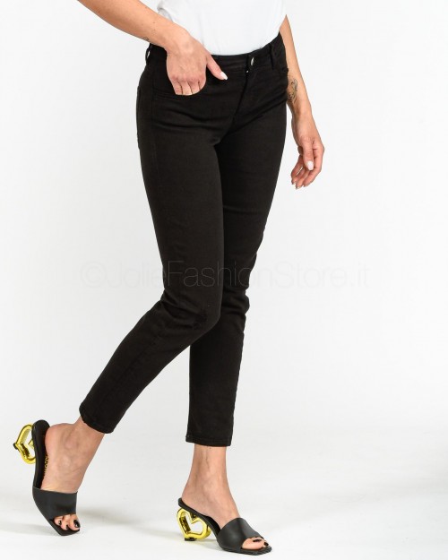 Icon Denim Jeans Skinny Nero  KYLIE ID632 - BLACK