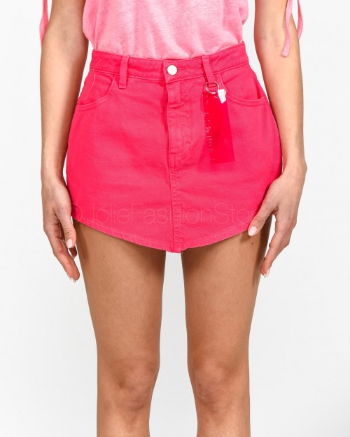 Icon Denim Gonna in Jeans Mod Karla Pink  KARLA ID740 - PINK